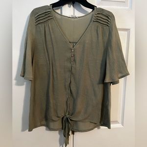 Women’s Parallel Skies blouse size XL